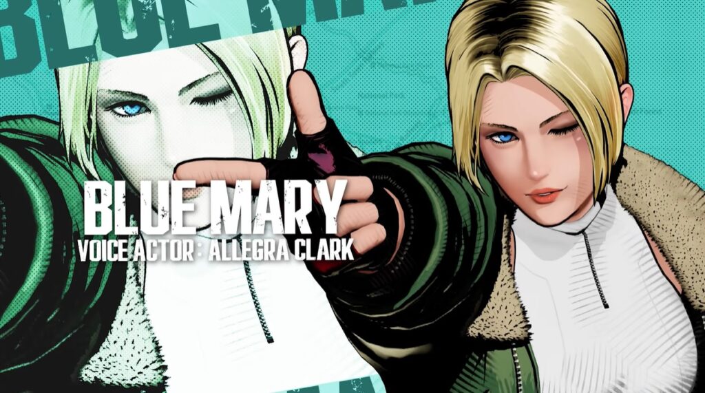 Design de Blue Mary em FF:CotW