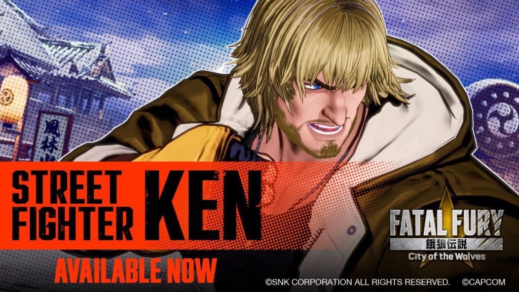 Ken Masters em Fatal Fury: City of the Wolves