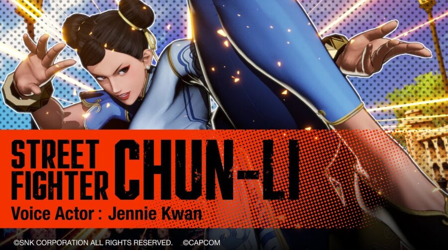 Chun-Li em Fatal Fury: City of the Wolves