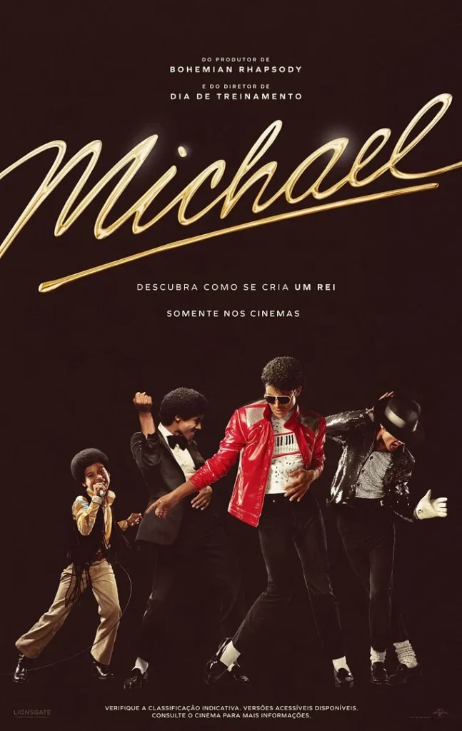 Michael (2026), o novo filme biográfico de Michael Jackson.