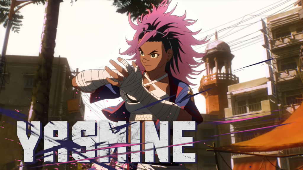 Yasmine, personagem inédita para o Ano 4 de SF6.